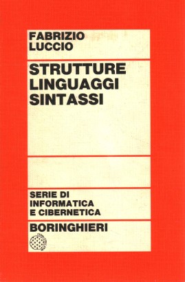 Strutture linguaggi sintassi