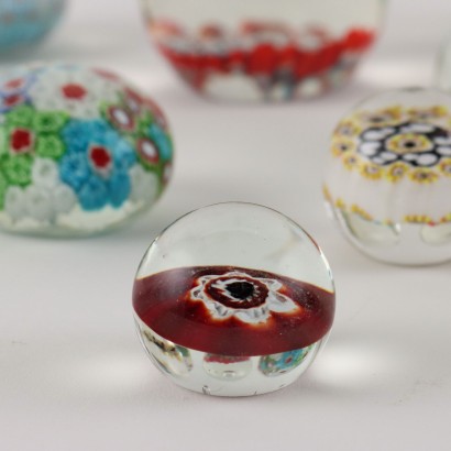 Group of Muran Glass Paperweights