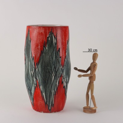 Albisola ceramic vase