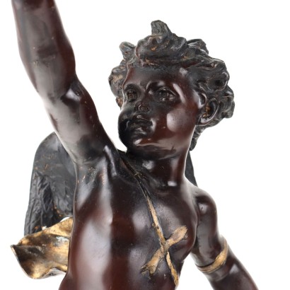 Cupido de bronce