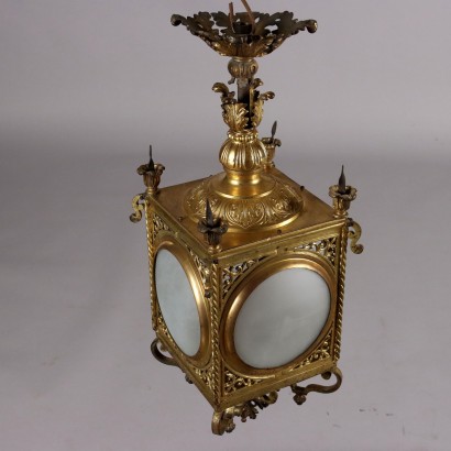 Gilded Bronze Lantern