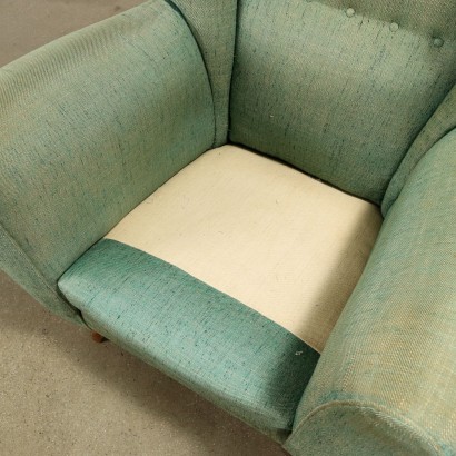 Fauteuil bergère des années 1950