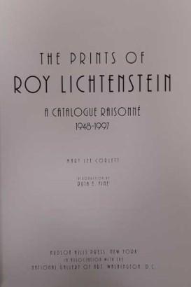 Les estampes de Roy Lichtenstein