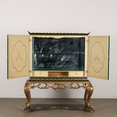 CONSOLE LACCATA ,Mobile Bar Stile Chinoiserie