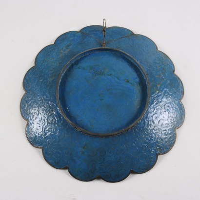 Large Cloisonné Po Enamel Plate