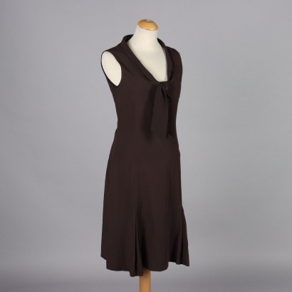 Robe marron Pinko