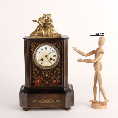 Wooden freestanding clock