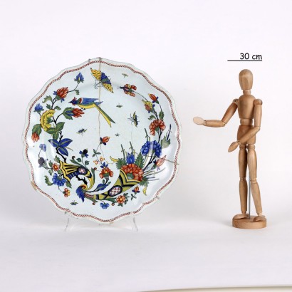 Rouen Majolica Plate