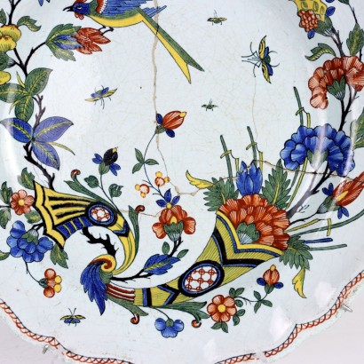 Rouen Majolica Plate