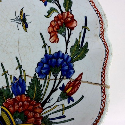 Rouen Majolica Plate