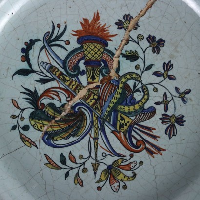 Rouen Majolica Plate