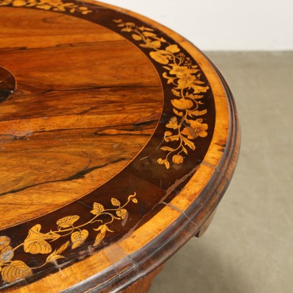 Inlaid coffee table