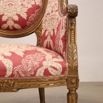 Neoclassical Style Armchair