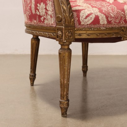 Neoclassical Style Armchair