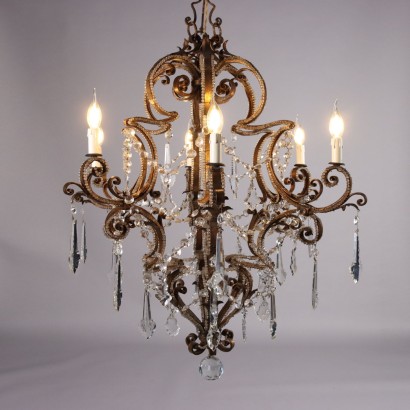 Wrought Iron Chandelier