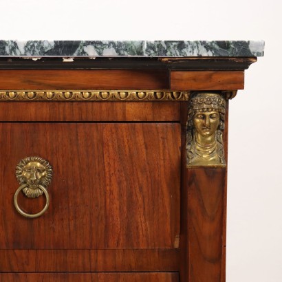 Paire de commodes Empire Lucchesi