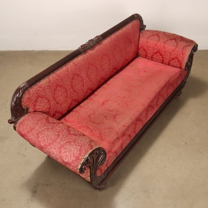 Restoration Sofa in Mahogany