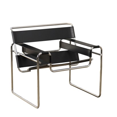 Poltrona 'Wassily' Marcel Breuer per Gavina