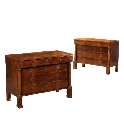 Pair of Empire dressers