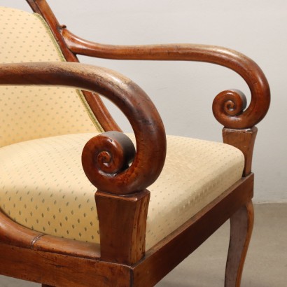 Paire de fauteuils Louis Philippe