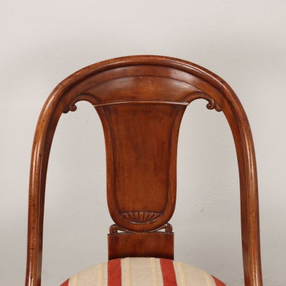 Pair of Louis Philippe Gondola Chairs