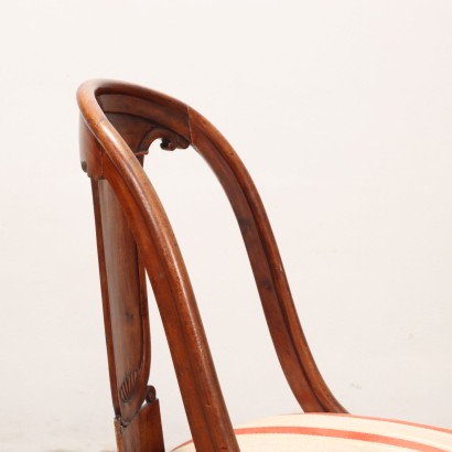 Pair of Louis Philippe Gondola Chairs