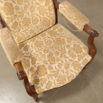 Pair of Luigi Fil Reclining Armchairs