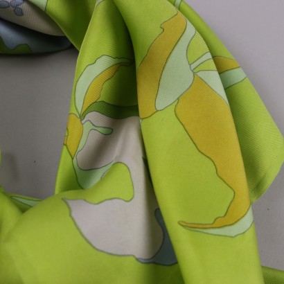 Christian Dior Foulard Vintage Verde Aci