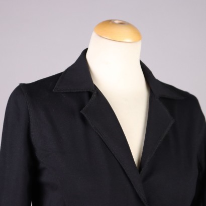 Alpha Black Overcoat