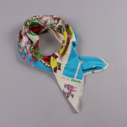 Fiorio Vintage Floral Scarf