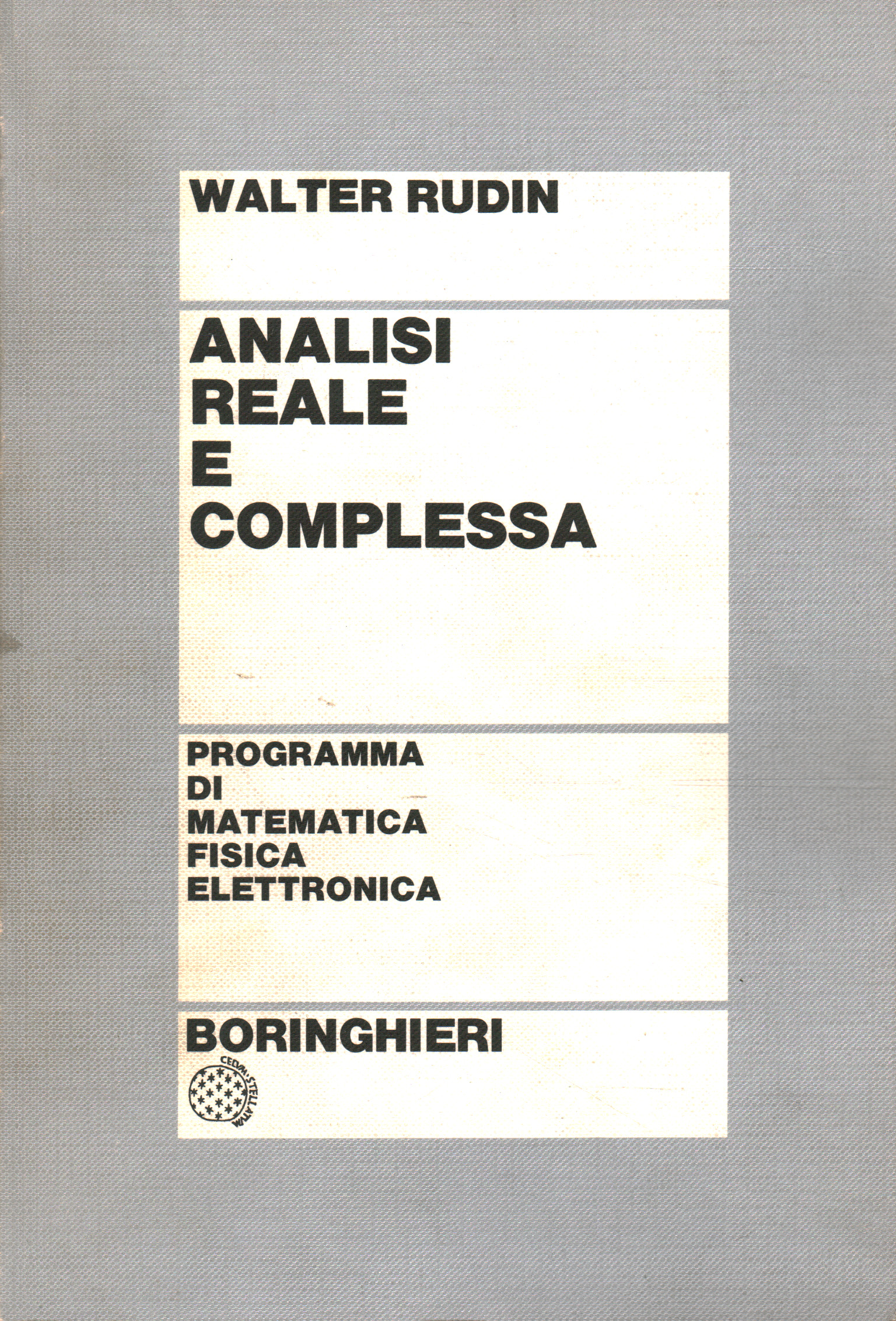 Analisi reale e complessa