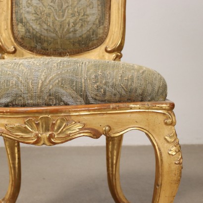 Paire de chaises de style baroque