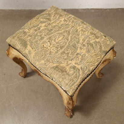 Pair of Baroque Style Poufs