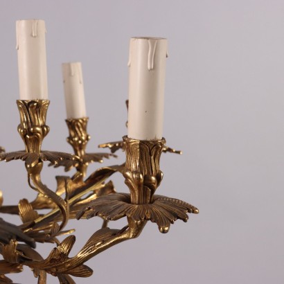 Lustre de style rococo en bronze