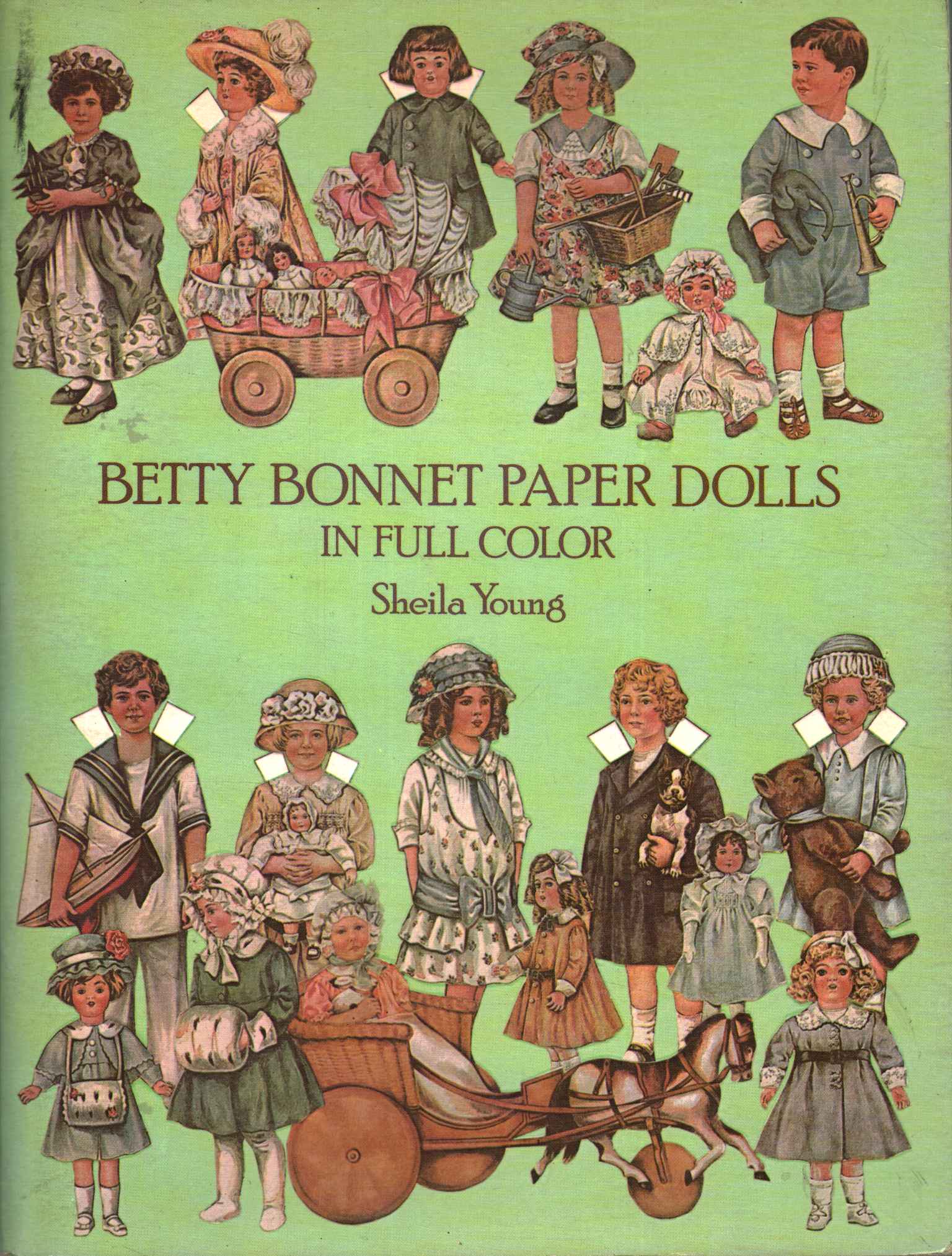 Muñecas de papel Betty Bonnet