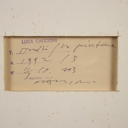 Gemälde von Luca Caccioni, Studie, Luca Caccioni, Luca Caccioni, Luca Caccioni, Luca Caccioni, Luca Caccioni