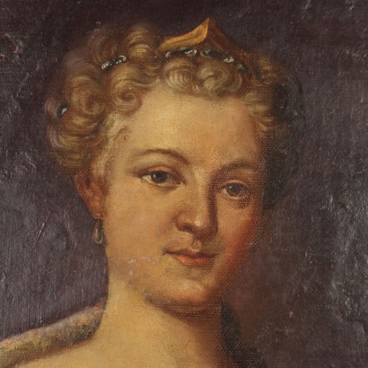 Dipinto ritratto di nobildonna