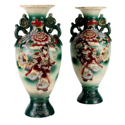 Pair of Ceramic Vases