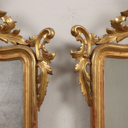 Pair of Umbertine mirrors