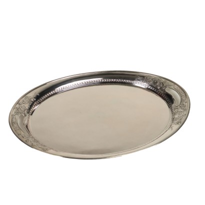 Oval Silver Tray