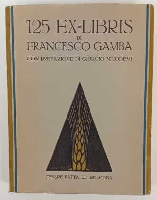 125 Ex-libris de Francesco Gamba con p