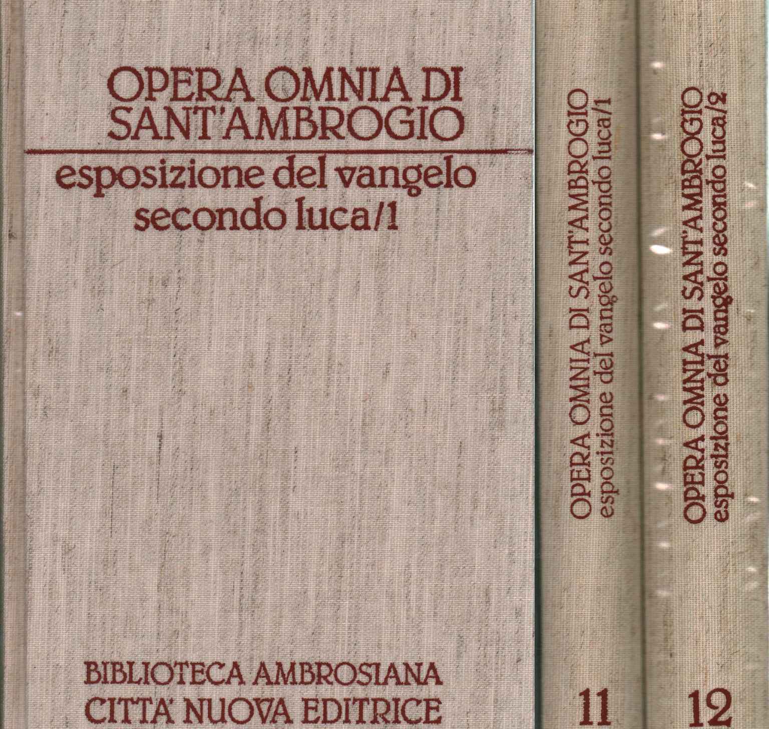 Opera Omnia of Sant'Ambrogio. OR