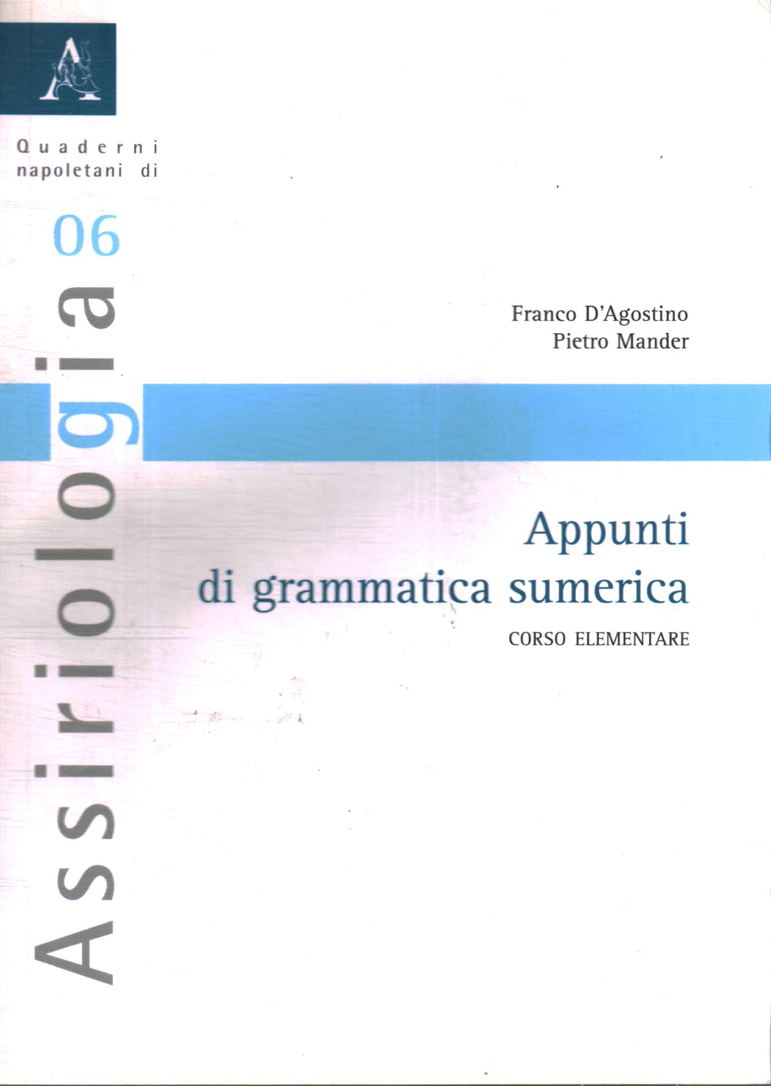 Cuadernos napolitanos de Asiriología 6. A