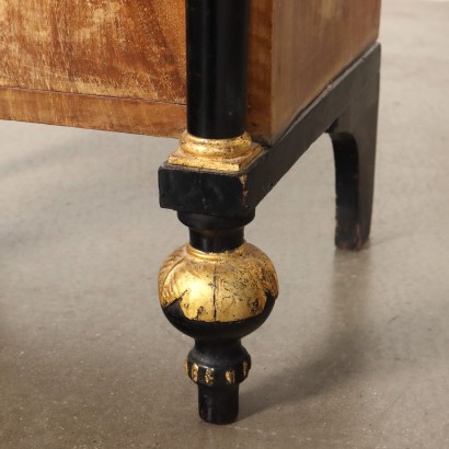 Bedside table, Restoration bedside table in Mahogany