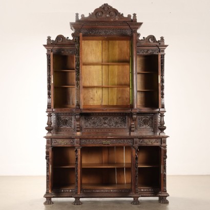 Double Body Sideboard in Neo-Renaissance Style