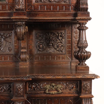 Double Body Sideboard in Neo-Renaissance Style