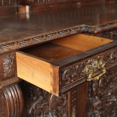 Double Body Sideboard in Neo-Renaissance Style