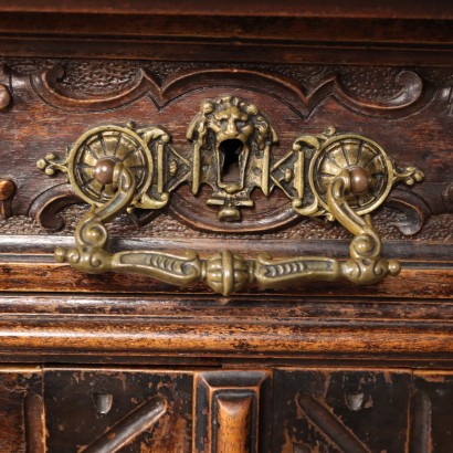 Double Body Sideboard in Neo-Renaissance Style