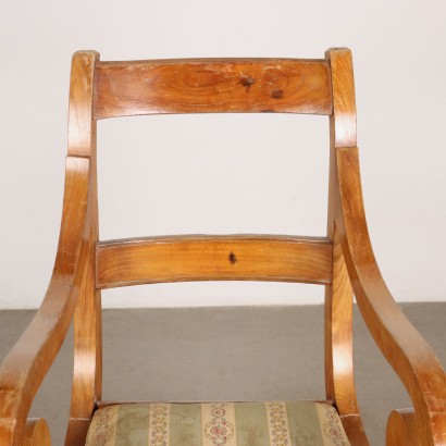 Fauteuil Louis Philippe en merisier