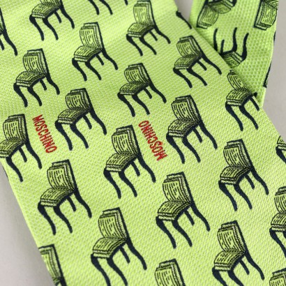 Moschino Green Tie